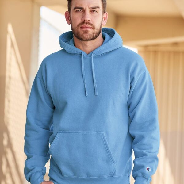 Unisex Garment-Dyed Hooded Sweatshirt Thumbnail