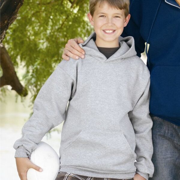 Beef Youth Powerblend® Hooded Sweatshirt Thumbnail