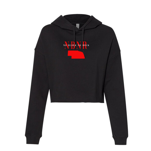 Womens Independent Crop Hoodie Thumbnail