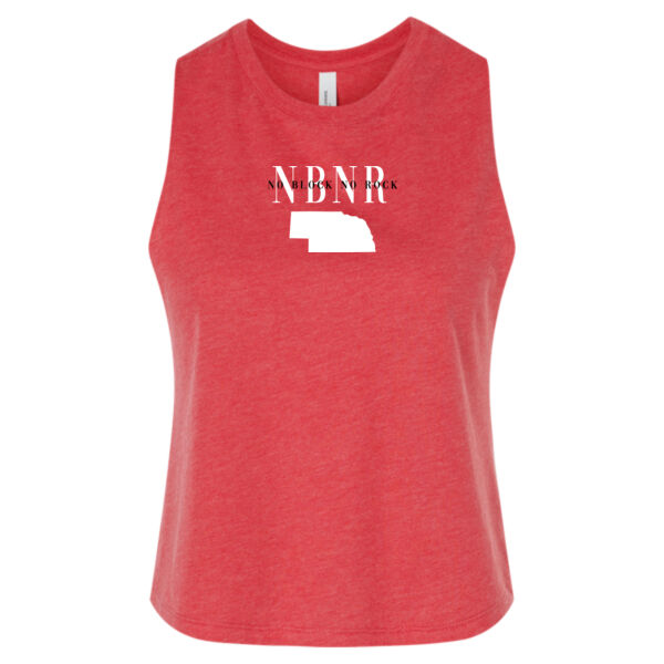 Womens Racerback Crop Tank Thumbnail