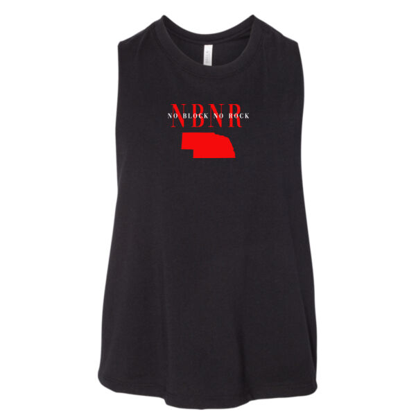 Womens Racerback Crop Tank Thumbnail