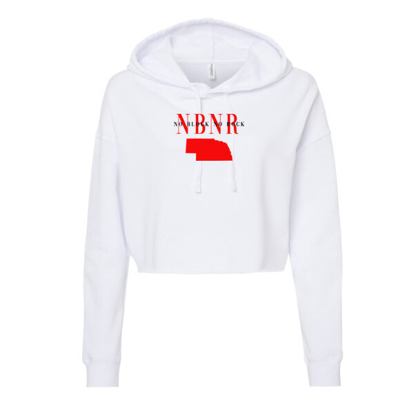 Womens Independent Crop Hoodie Thumbnail