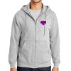 Essential Fleece Full Zip Hooded Sweatshirt Thumbnail