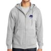 Essential Fleece Full Zip Hooded Sweatshirt Thumbnail