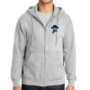 Essential Fleece Full Zip Hooded Sweatshirt Thumbnail