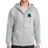 Essential Fleece Full Zip Hooded Sweatshirt Thumbnail