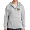 Essential Fleece Full Zip Hooded Sweatshirt Thumbnail